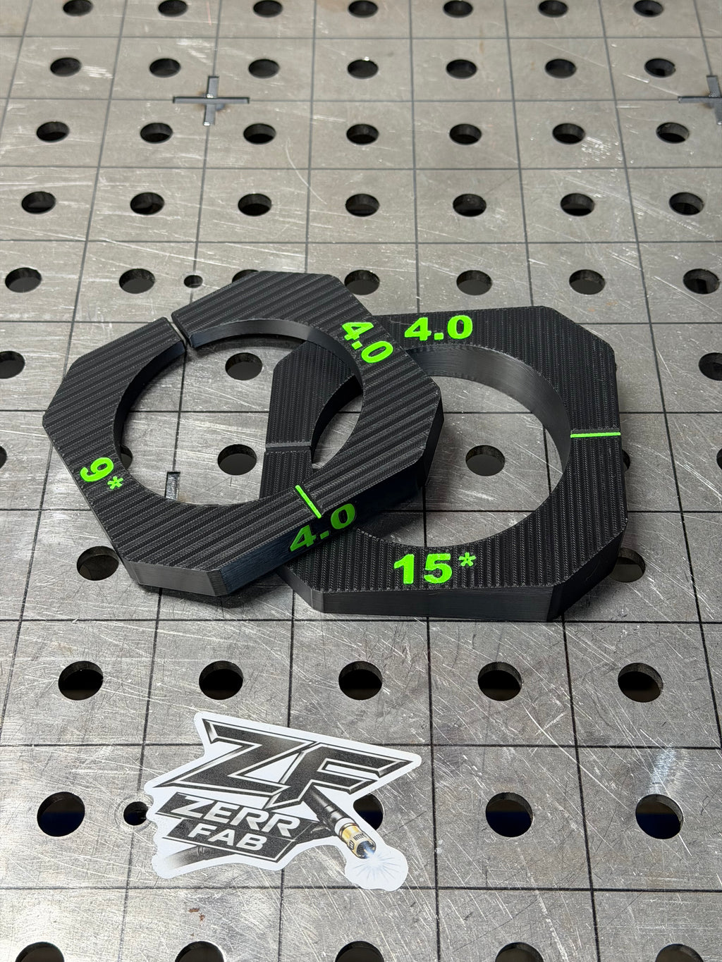 Pipe Pie Cut Jigs - Single Sizes