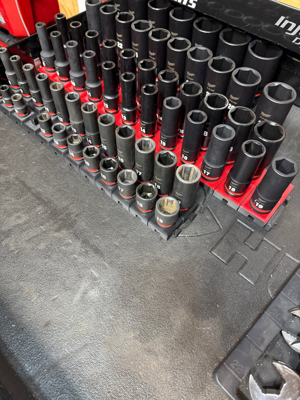 Socket Organizer Blocks-Tool Box Storage