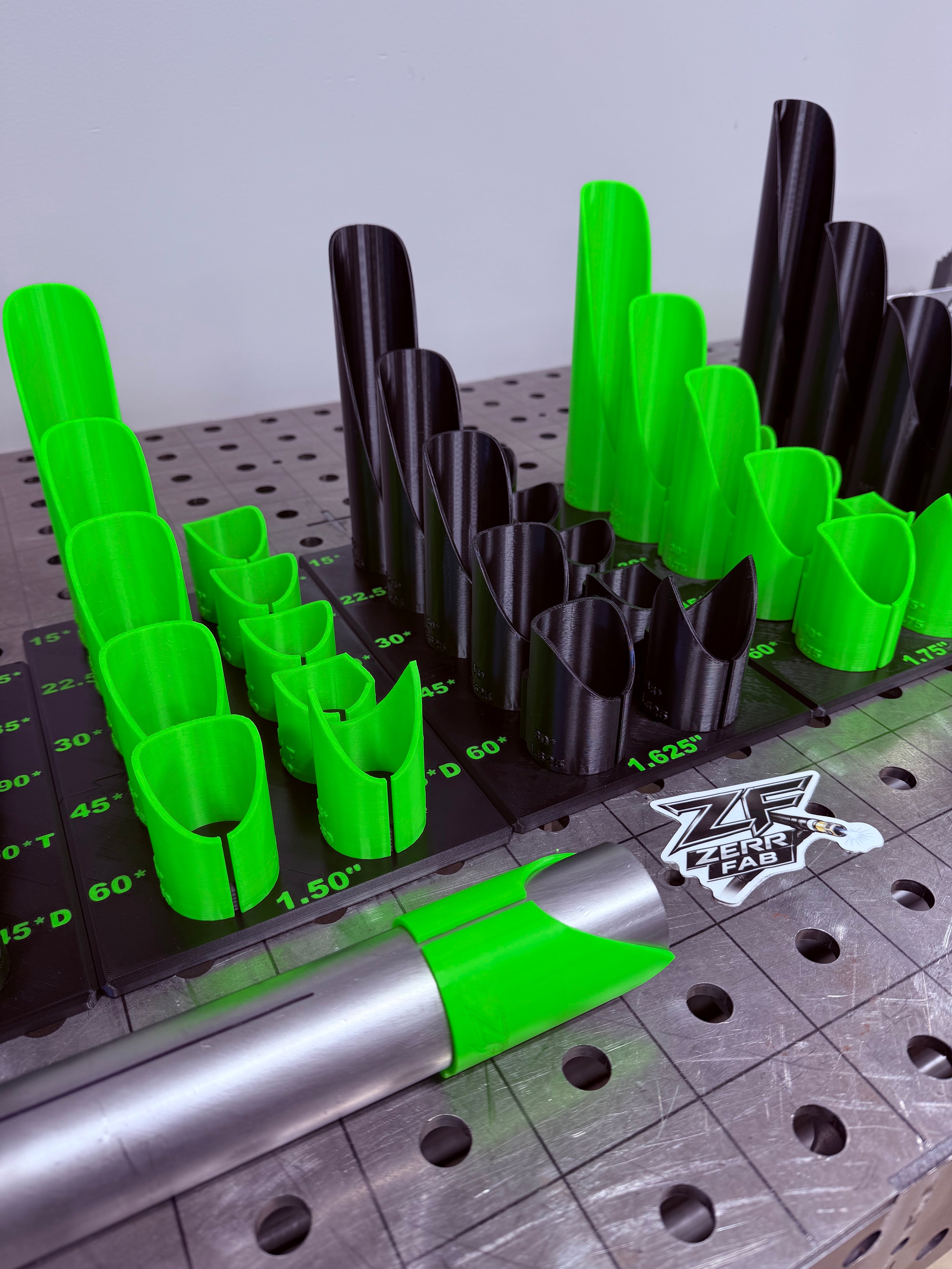 Tube Notch Cope Tool—Set of 10