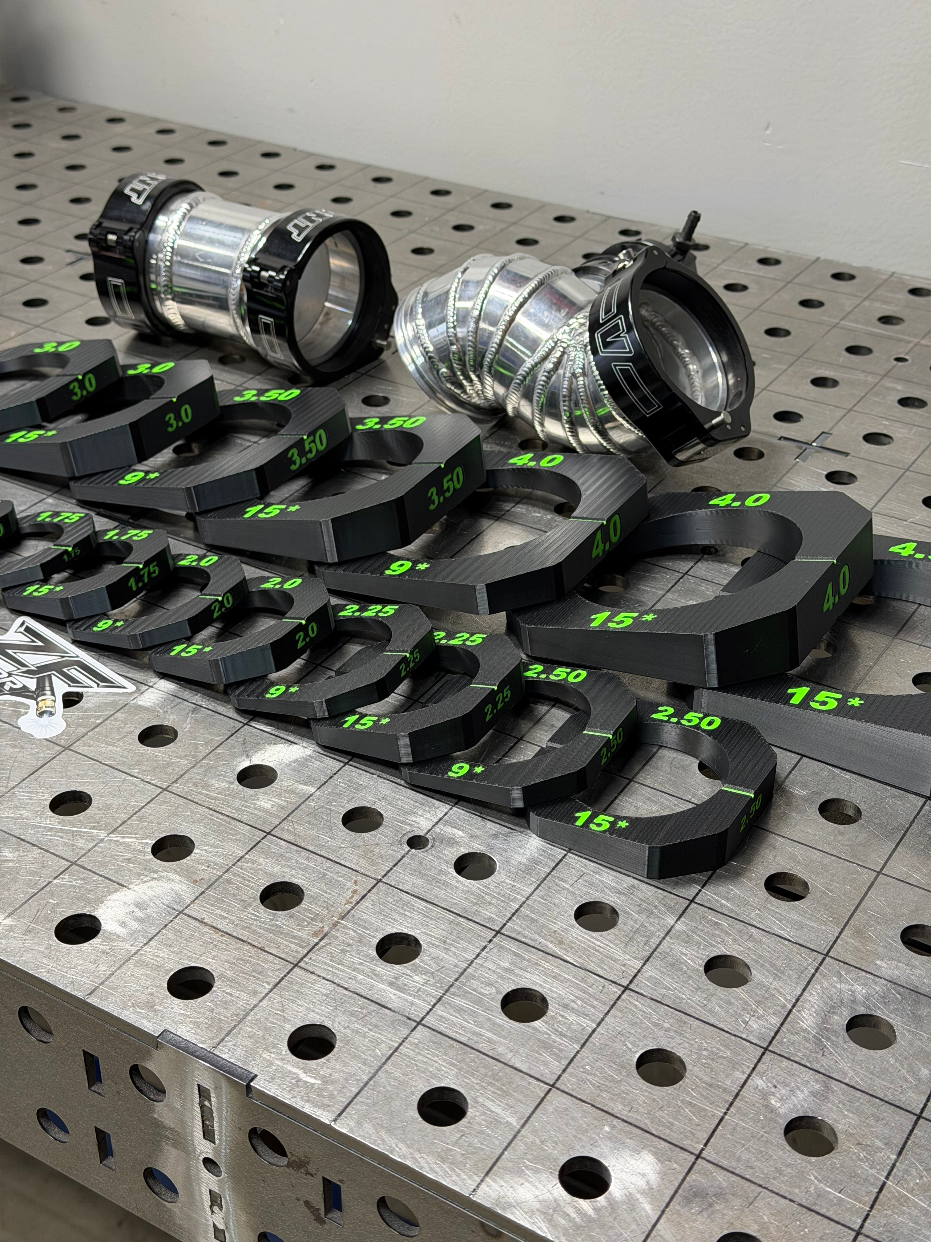Pipe Pie Cut Jigs - Single Sizes