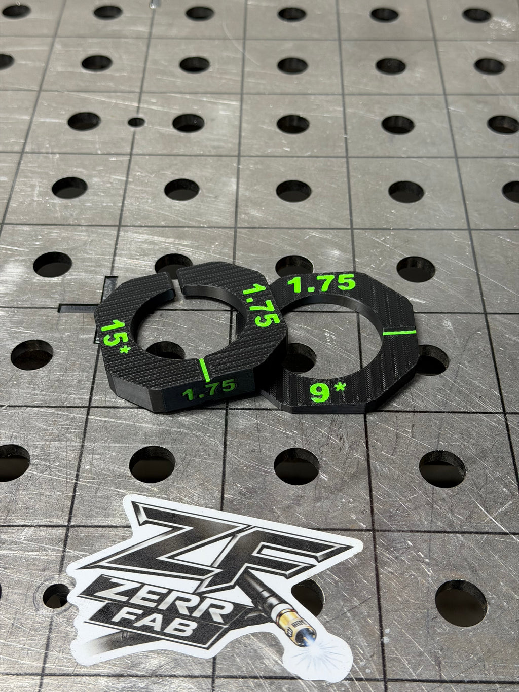 Pipe Pie Cut Jigs - Single Sizes