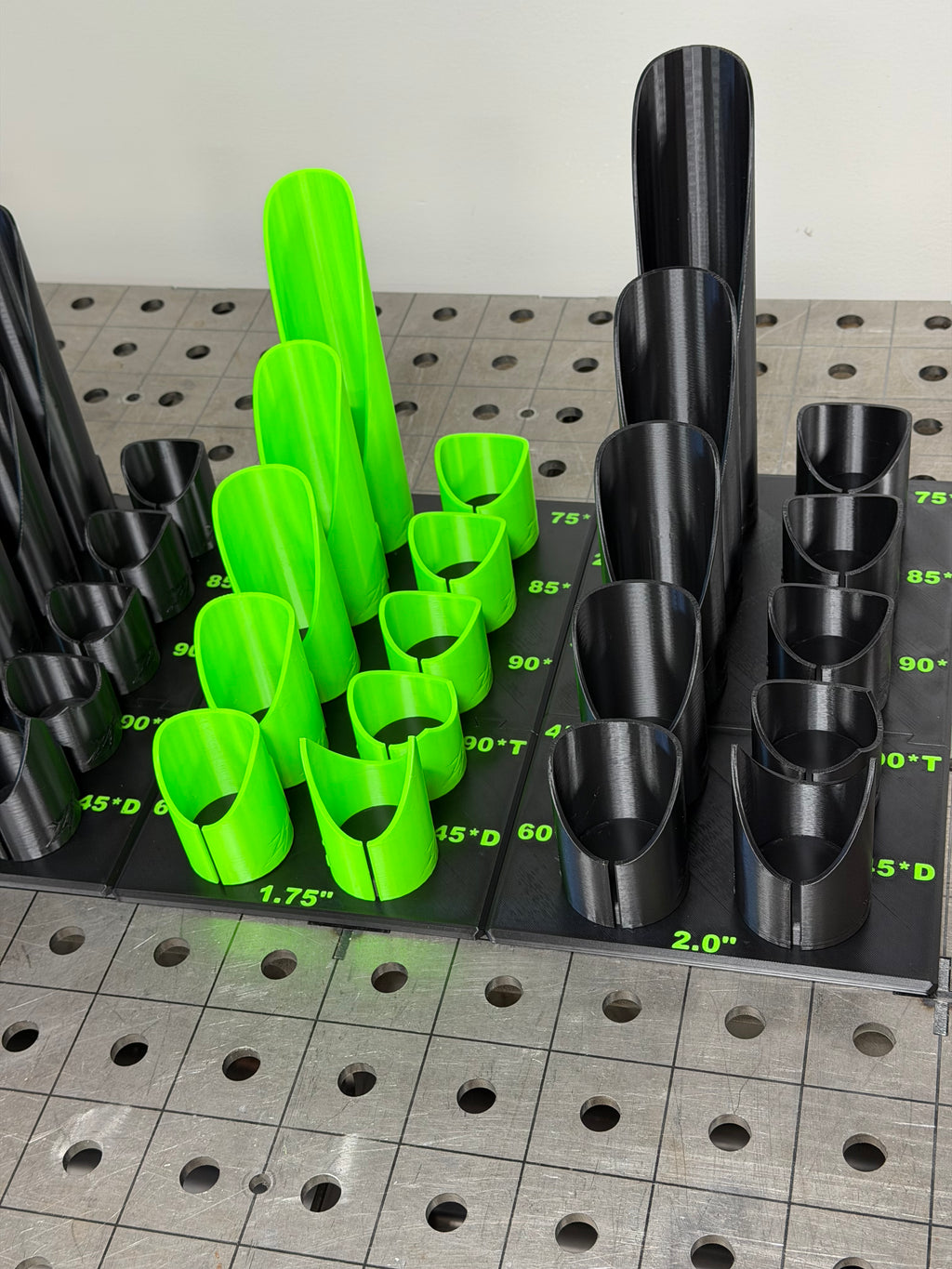 Tube Notch Cope Tool—Set of 10