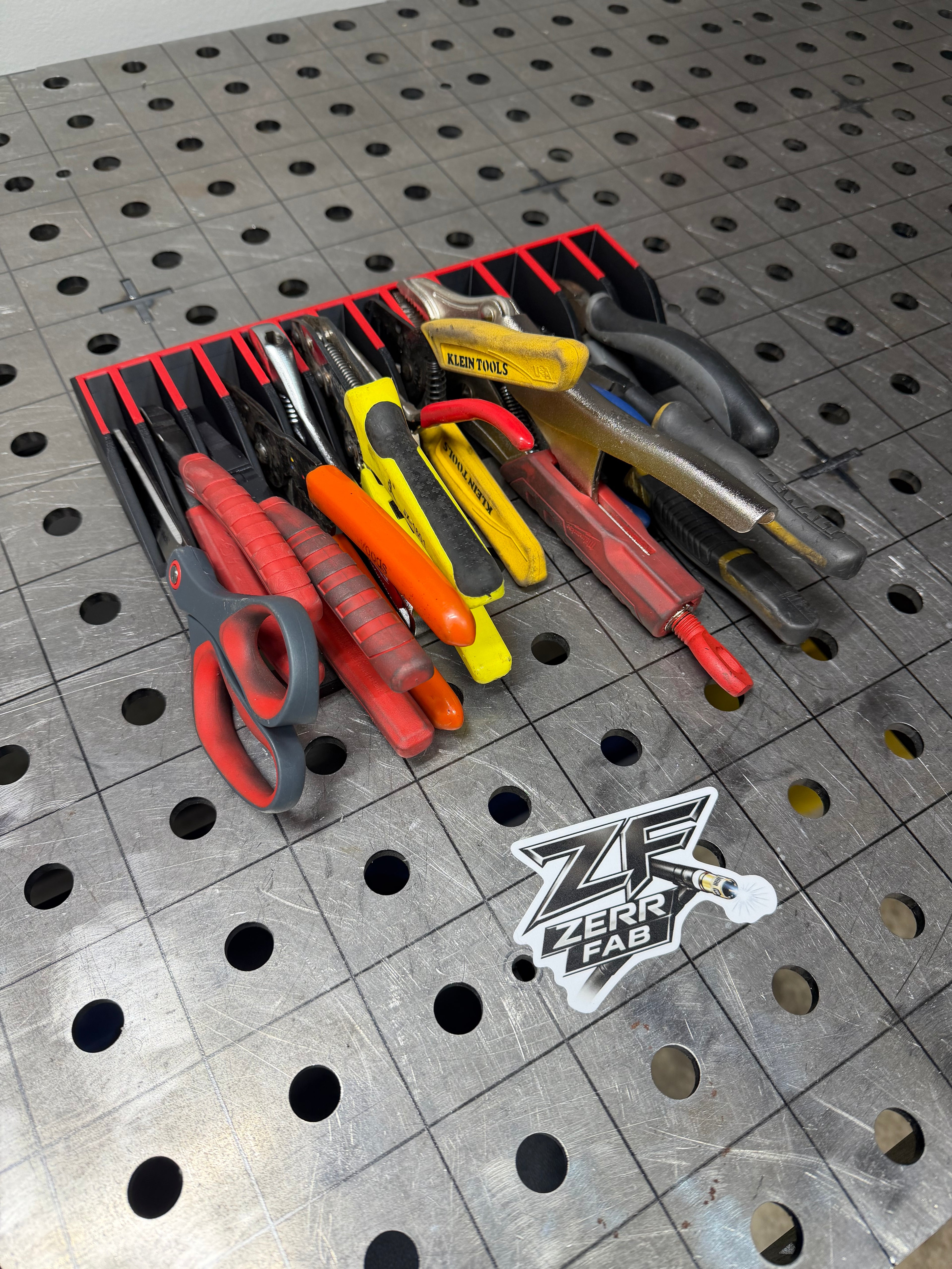 3D Printed Plier Organizer Tray – Durable PETG Tool Holder for Toolbox Drawers