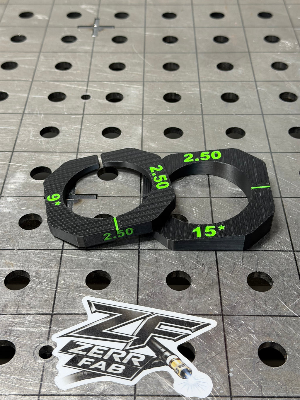 Pipe Pie Cut Jigs - Single Sizes