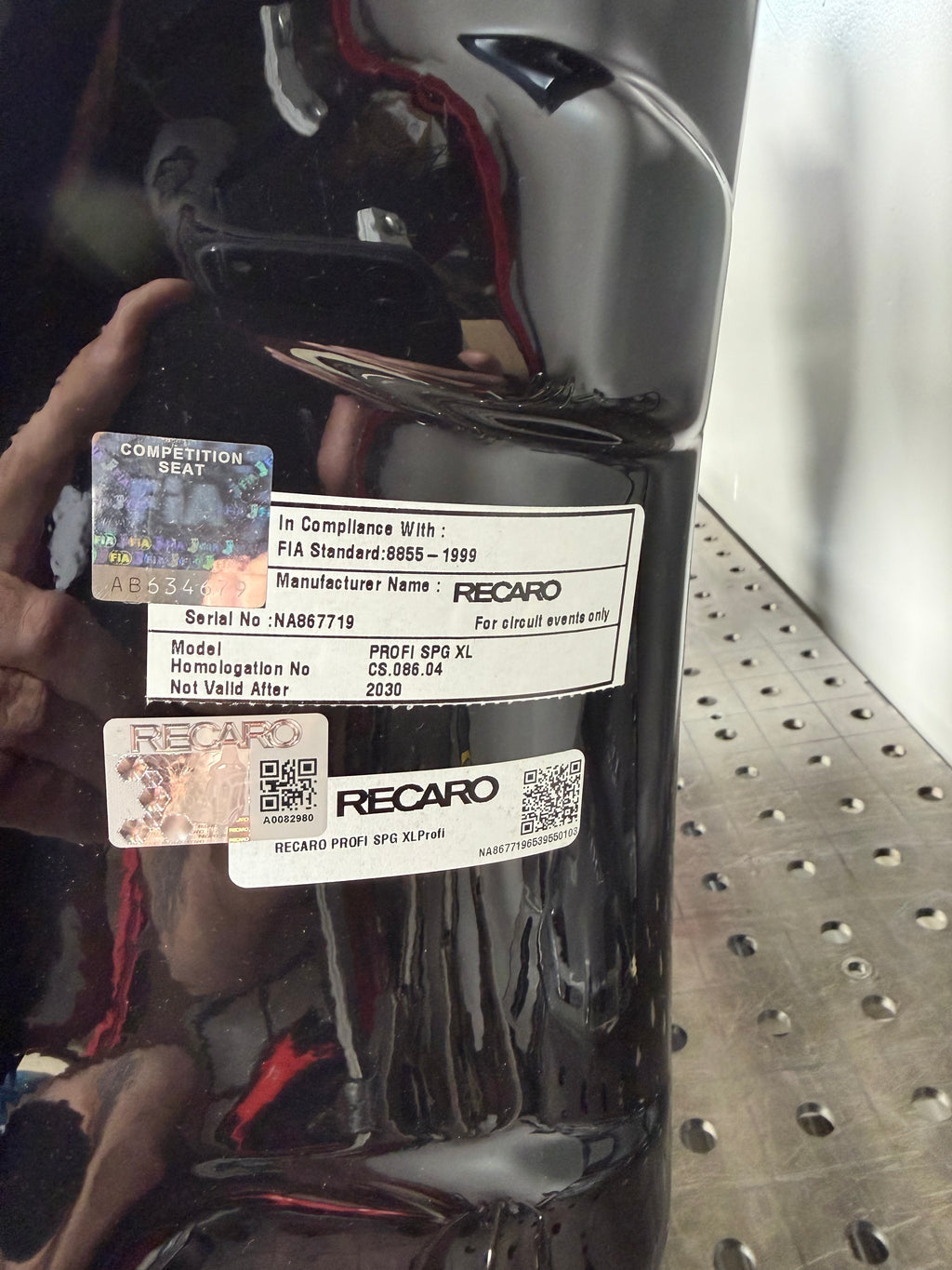 Recaro profi xl seats