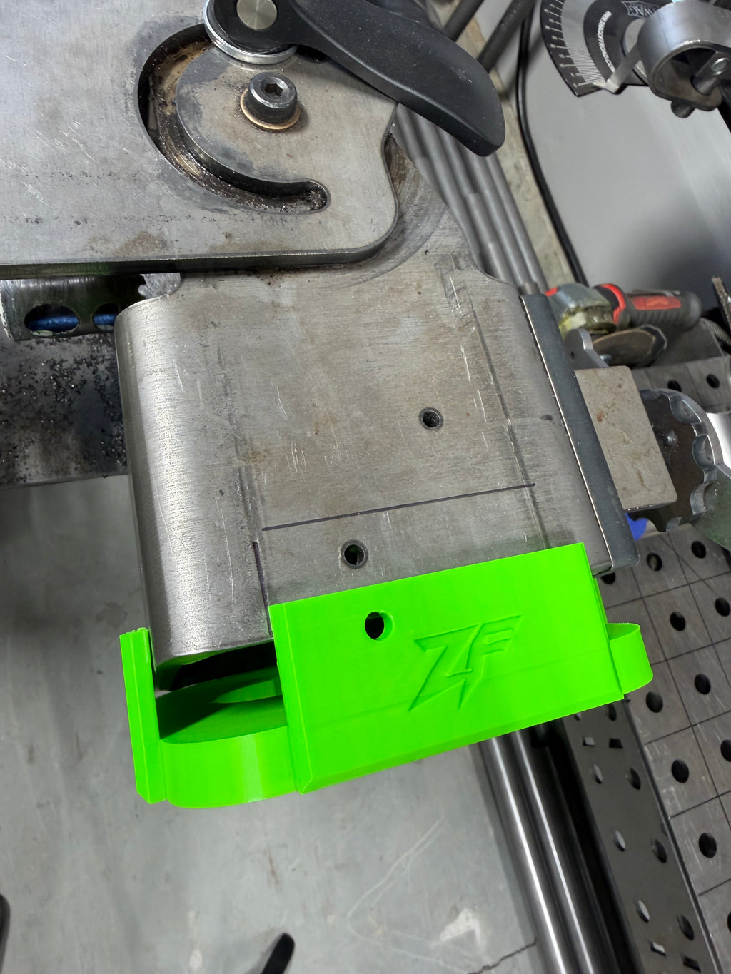 CENTERLINE PLATE FOR ROGUE FAB VERSA TUBE NOTCHER
