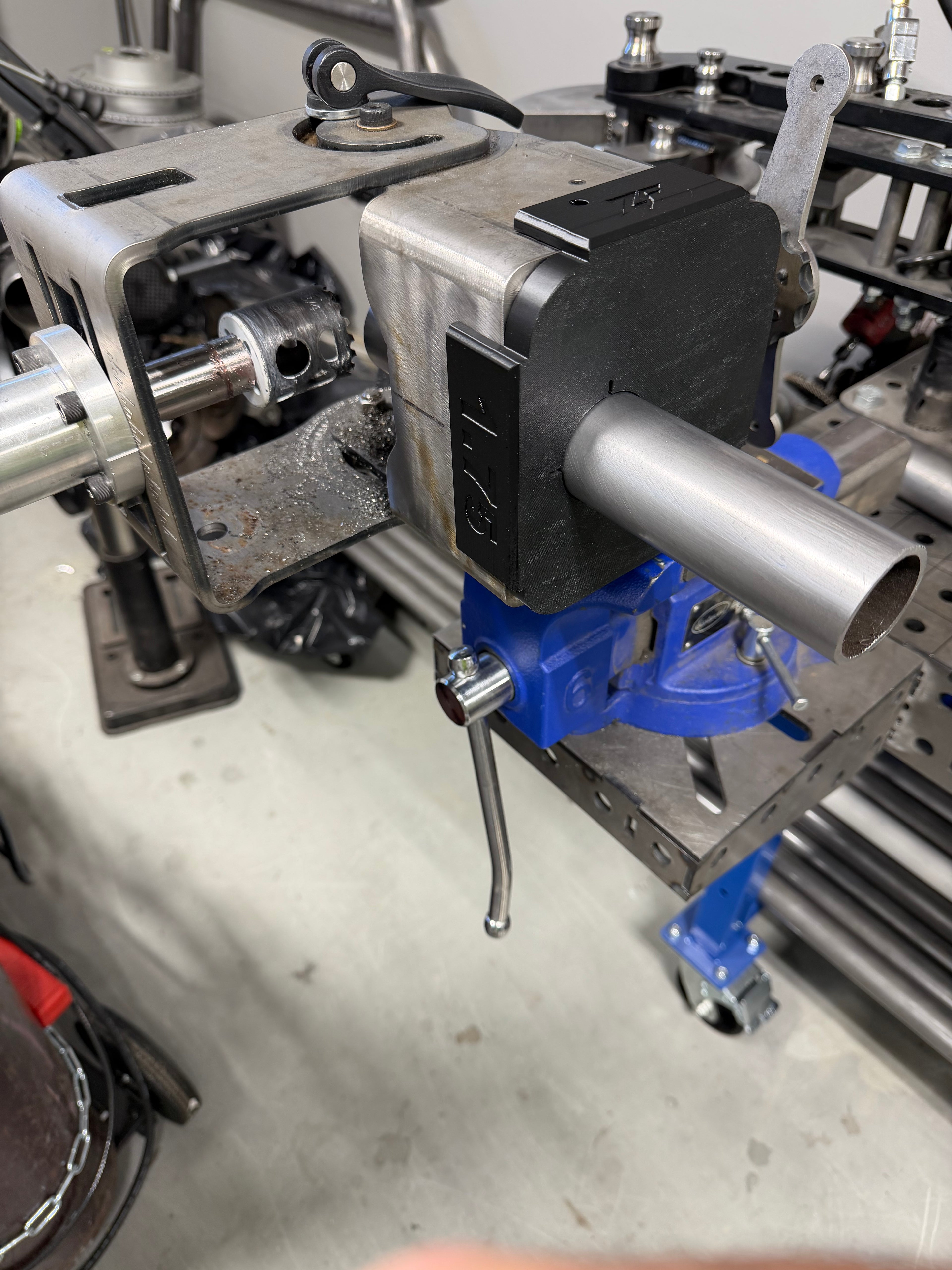 CENTERLINE PLATE FOR ROGUE FAB VERSA TUBE NOTCHER