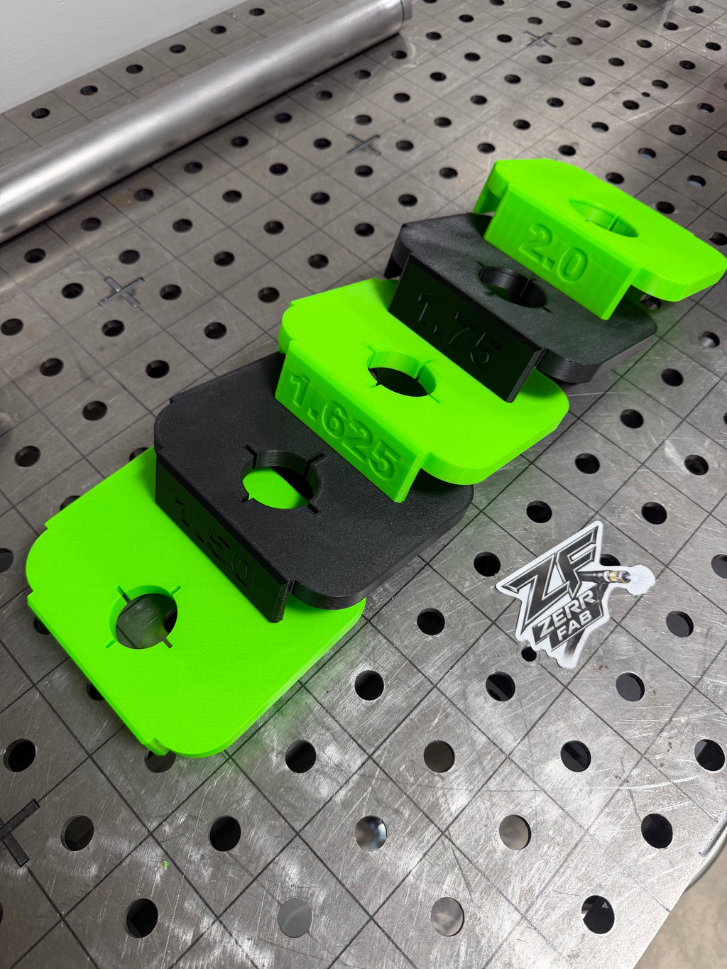 CENTERLINE PLATE FOR ROGUE FAB VERSA TUBE NOTCHER