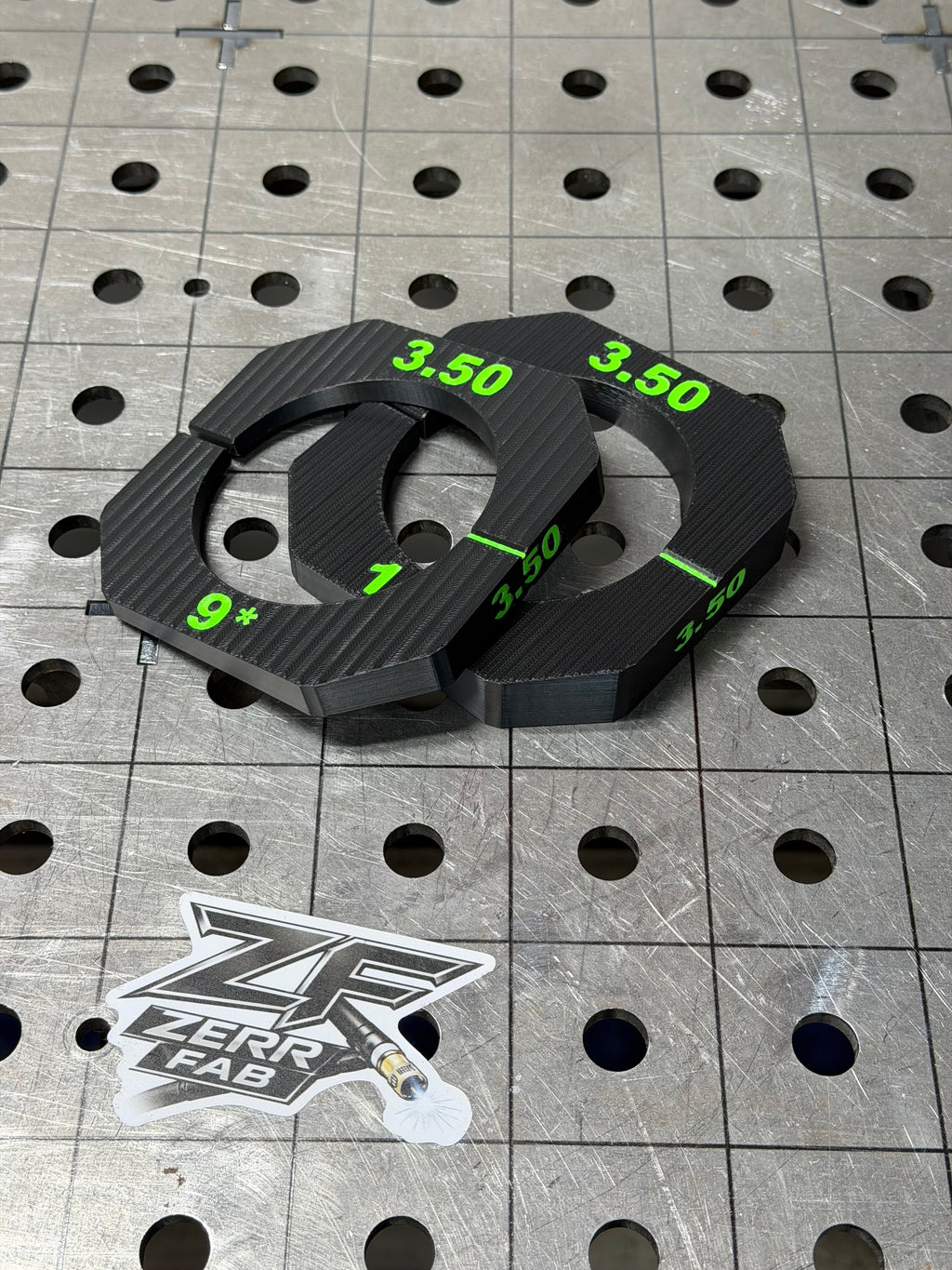 Pipe Pie Cut Jigs - Single Sizes