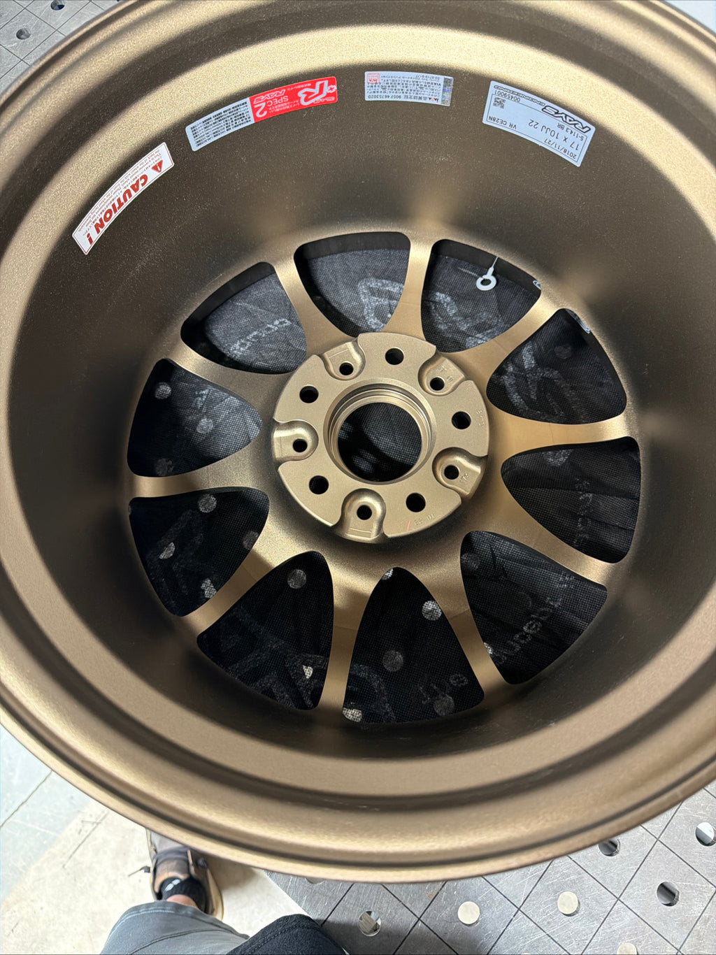VOLK CE28N 17x10 +22 5x114.3 RAYS WHEELS GTR R32 R33 R34 STI EVO CE28 S2000 RARE