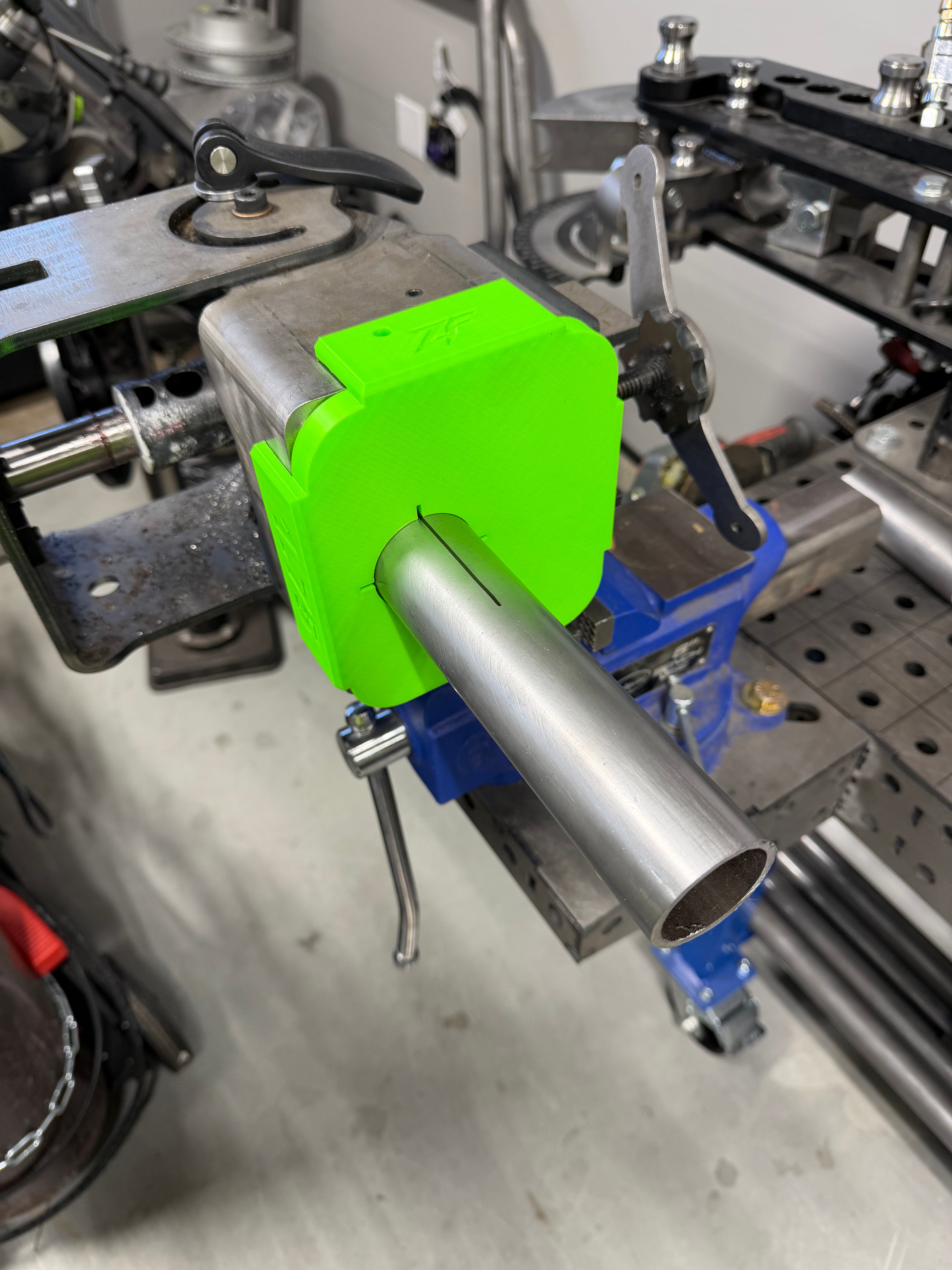 CENTERLINE PLATE FOR ROGUE FAB VERSA TUBE NOTCHER