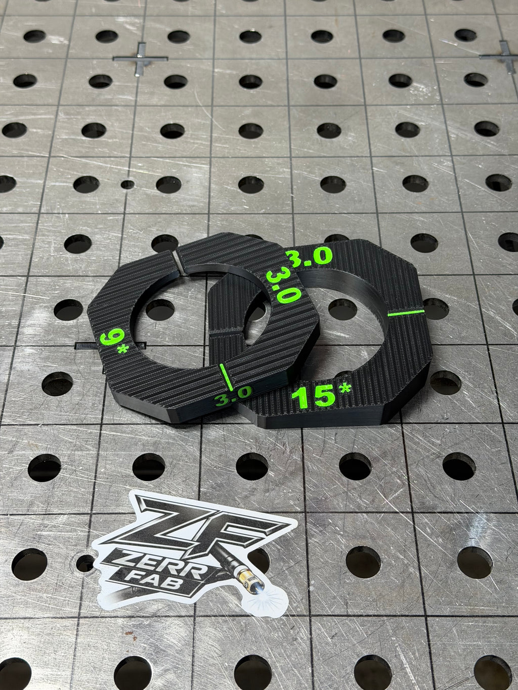 Pipe Pie Cut Jigs - Single Sizes