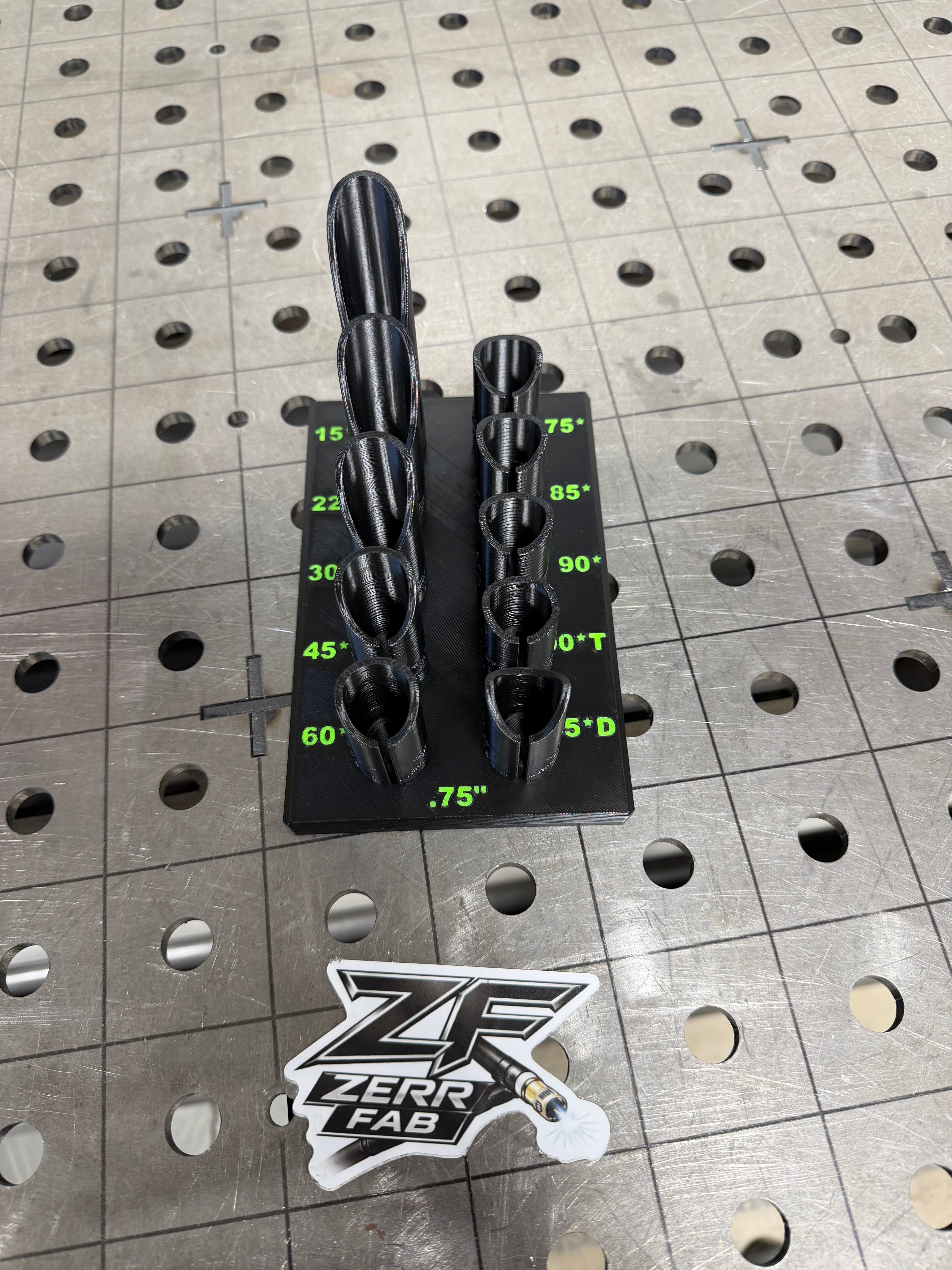 Tube Notch Cope Tool—Set of 10