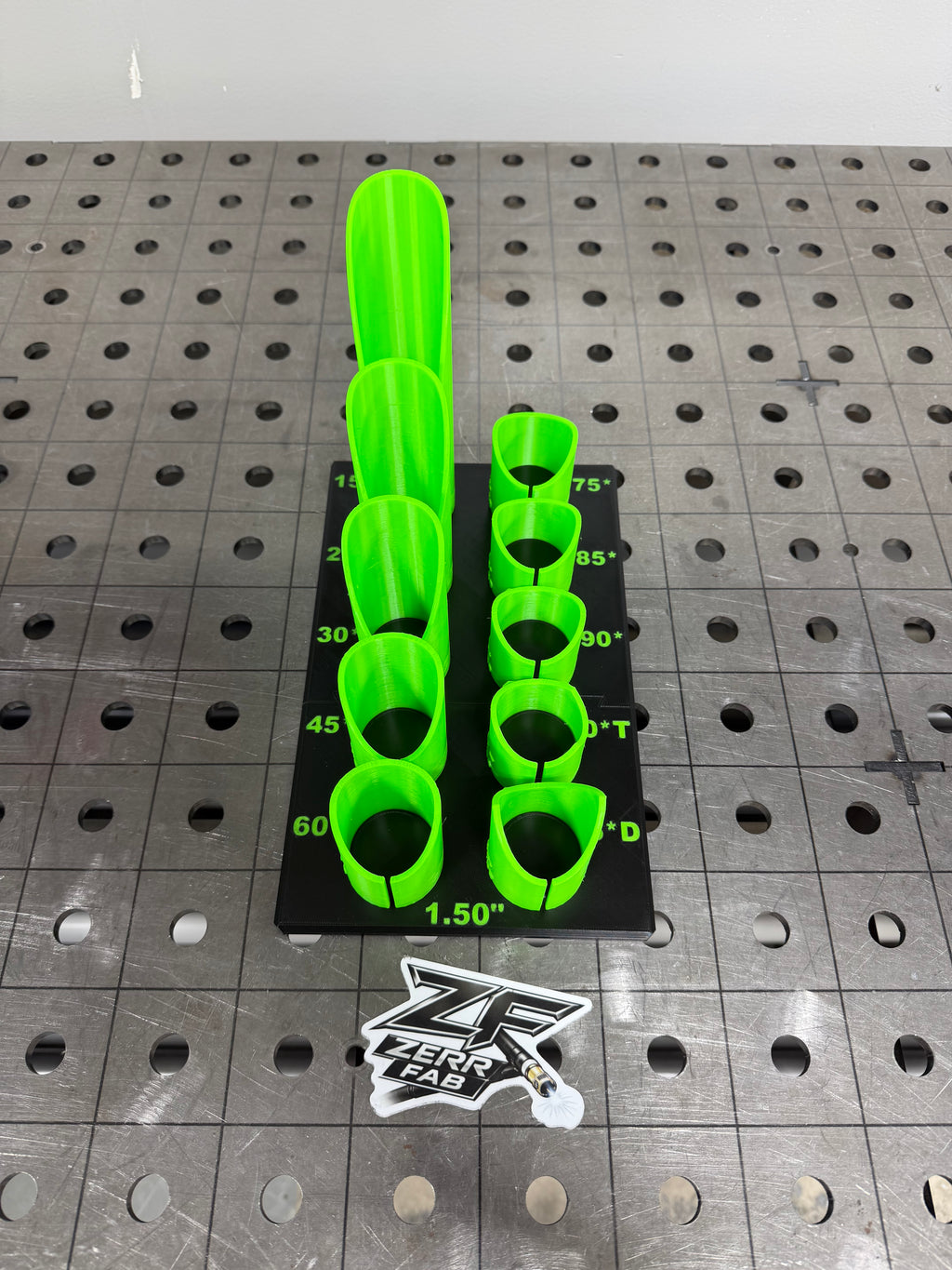Tube Notch Cope Tool—Set of 10