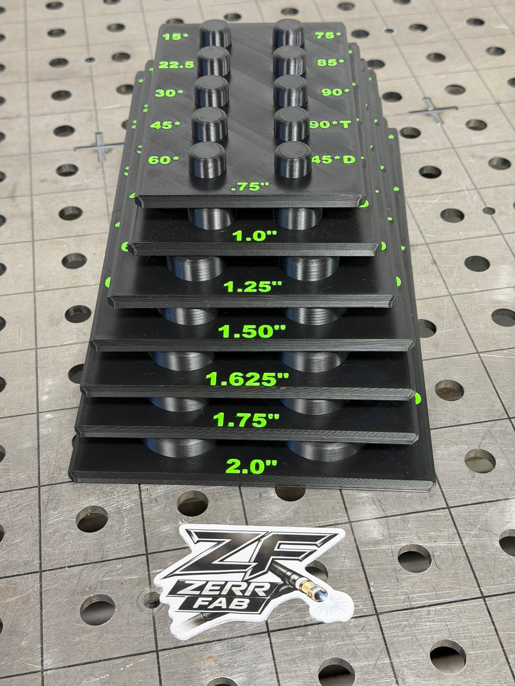 Tube Notch Cope Tool—Set of 10